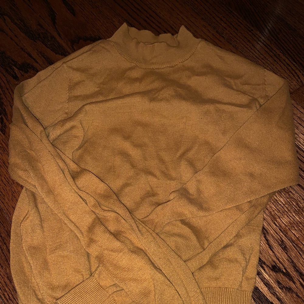 Forever 21 Mustard Sweater